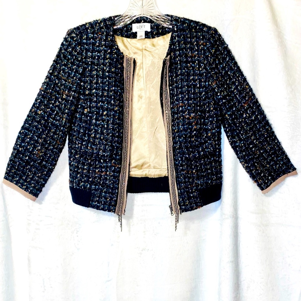 Loft Navy Blazer